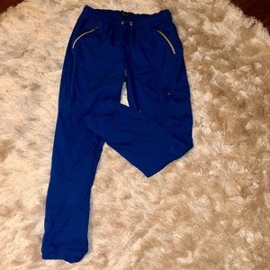Jaanuu scrub pant -joggers, royal blue